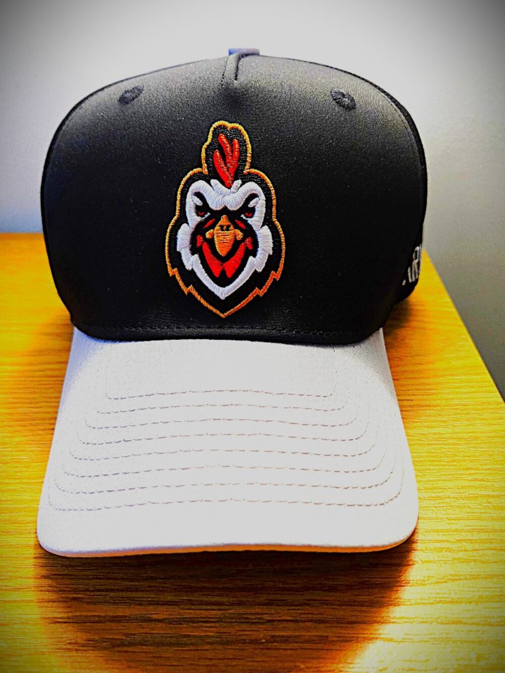MARV Baseball Black/Grey 5 Panel Performance Style Snapback Hat NEW